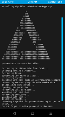 Recovery zip installation in TWRP