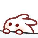 lurking bunny emoji